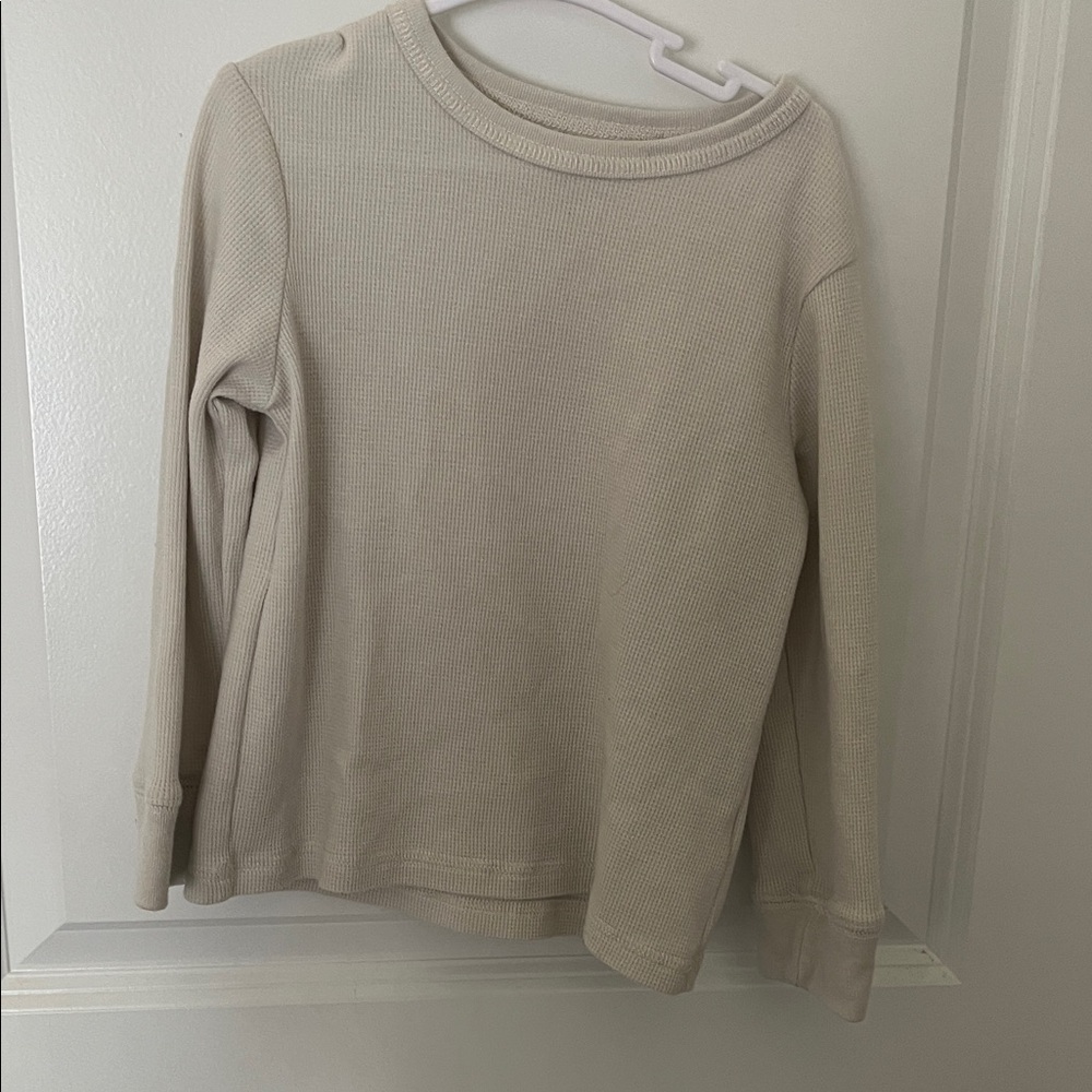 The Children's Place Cream Crew Neck Sweater